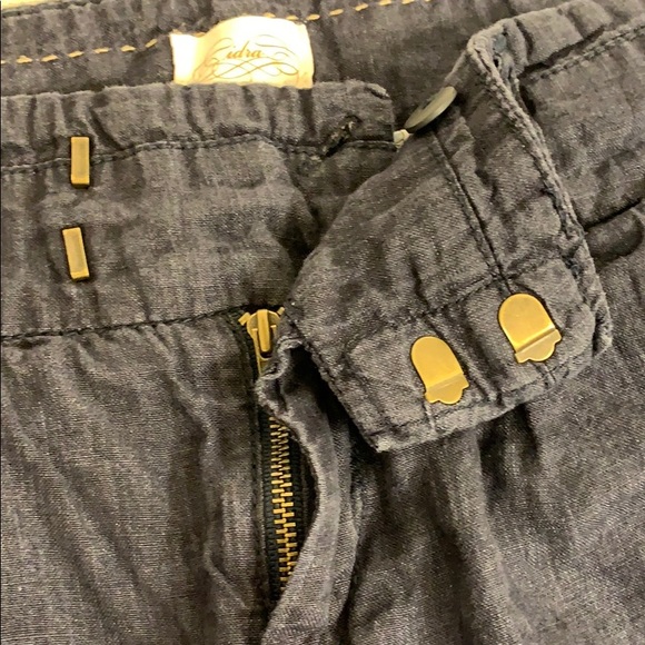 CIDRA Linen Capri pants - Picture 6 of 8